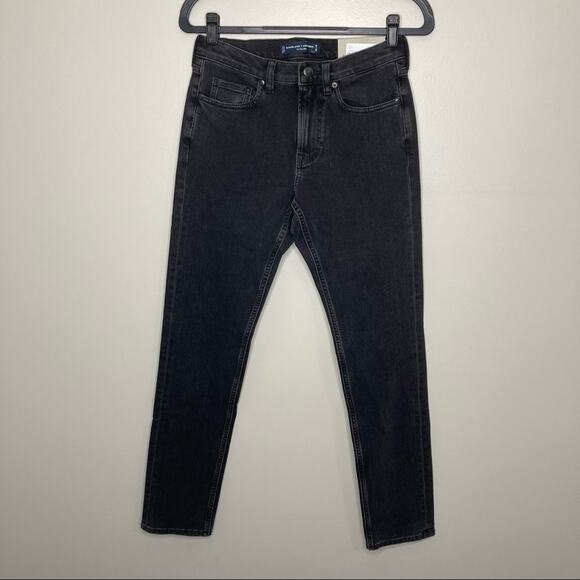 NWT EVERLANE The Slim Jean High Stretch 29x32 Black